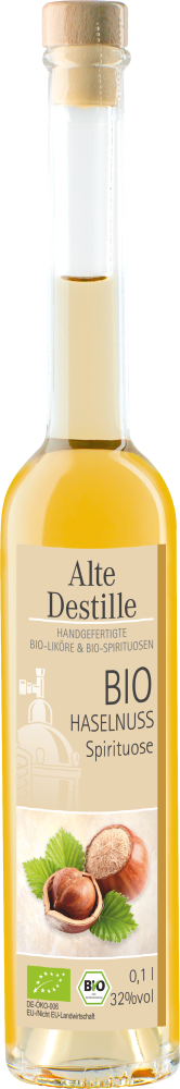 Bio Haselnuss Spirituose 0.1 l, 32vol%