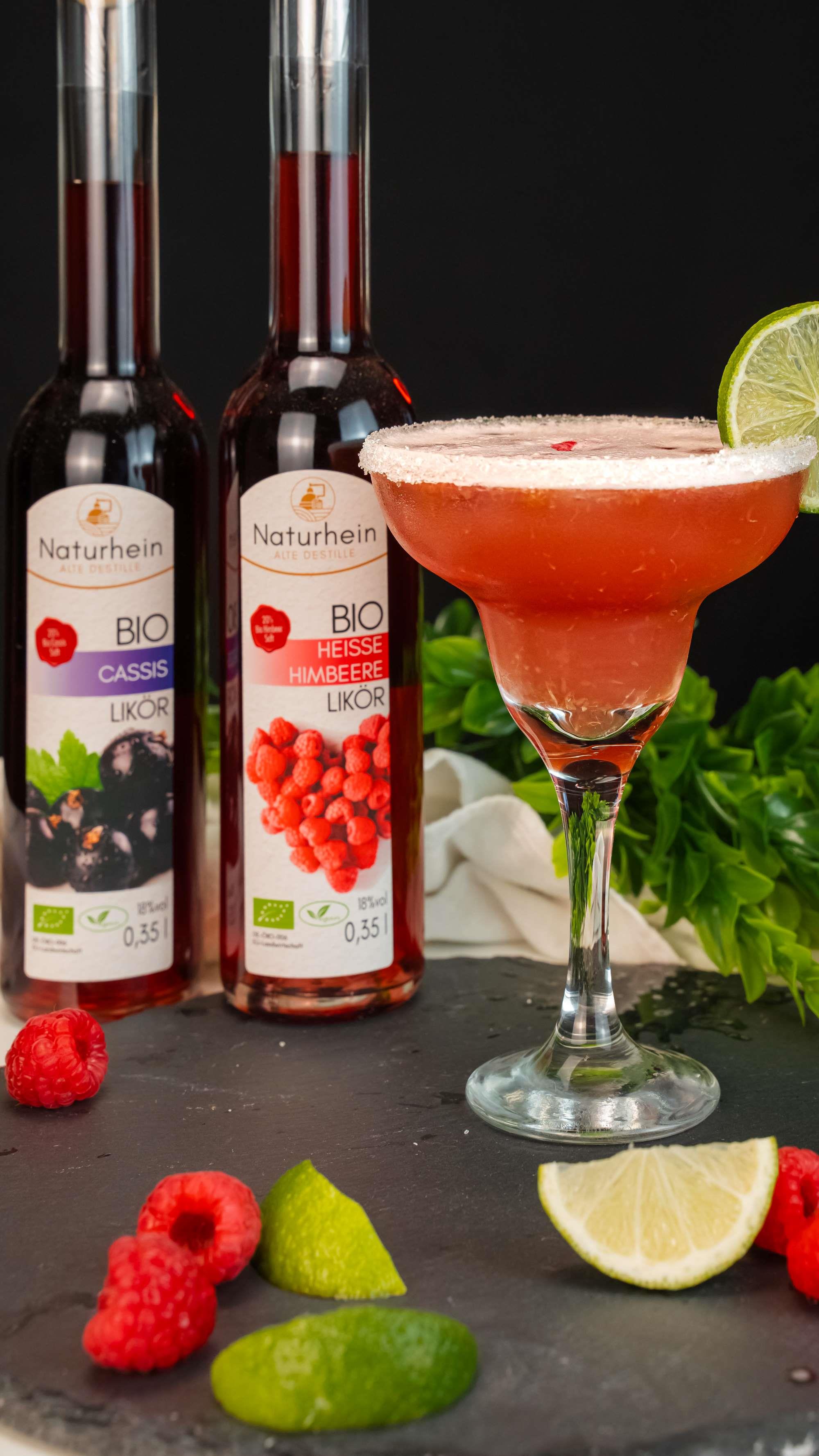 Heisse Beere, BIO Himbeer Likör 0.1 l, 18 vol%