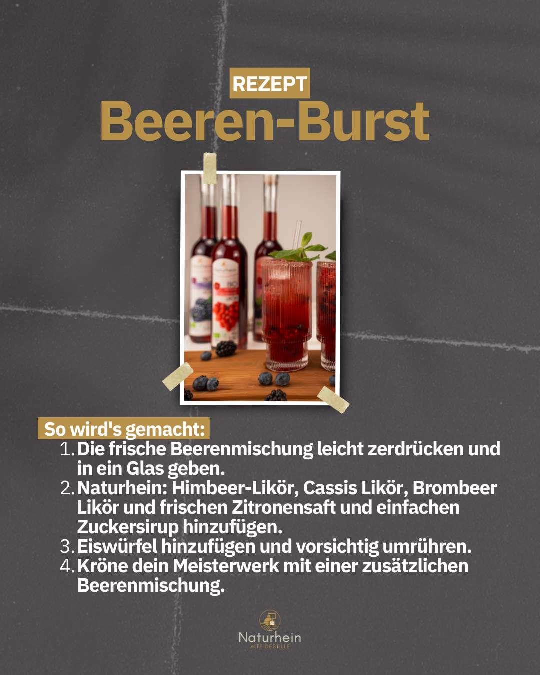 BIO Brombeer Likör 0.1 l, 17 vol%