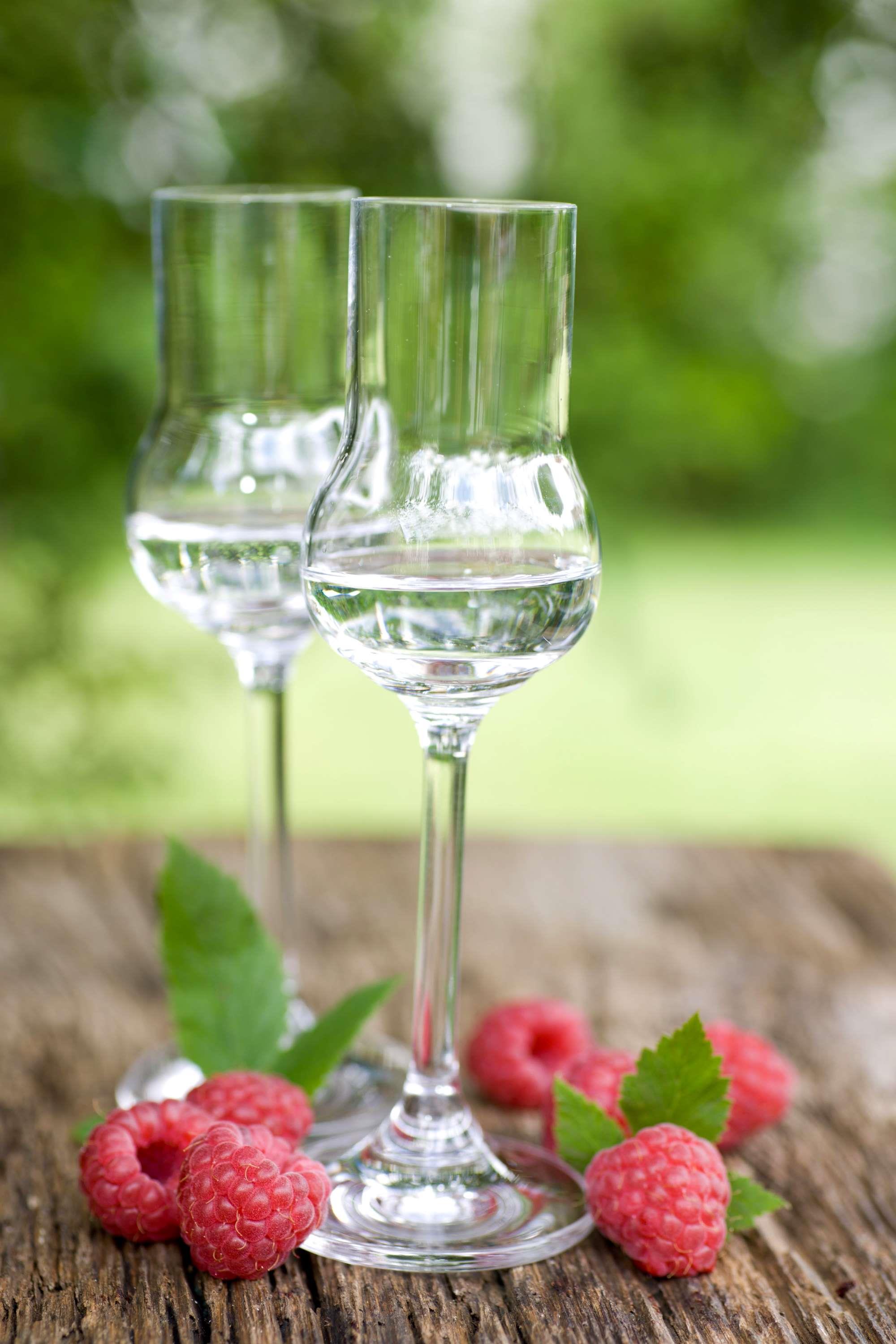 Bio Himbeer Spirituose fruchtig aromatisch, lange gelagert