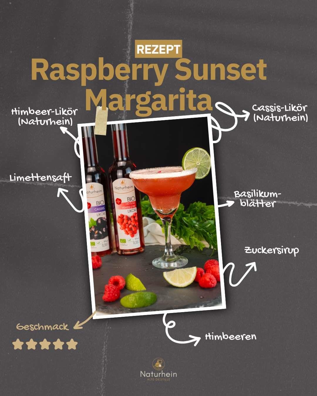 Heisse Beere, BIO Himbeer Likör 0.1 l, 18 vol%